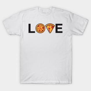 love pizza vector tshirt T-Shirt